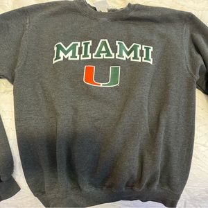 Vintage University of Miami Crewneck